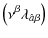 $\displaystyle \left(\nu^{\beta} \lambda_{\hat{a} \beta}\right)$