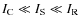 $I_{{\rm C}}\ll I_{{\rm S}}\ll I_{{\rm R}}$