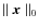 $\parallel {\vec x} \parallel_0$