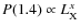 $P(1.4) \propto L_{\rm X}^x$