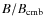 $B/B_{\rm cmb}$