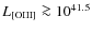 $L_{\rm [OIII]}\ga 10^{41.5}$