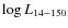 $\log{L_{14-150}}$