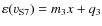 $\varepsilon(v_{\rm S7}) = m_{3}x+q_{3}$