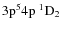 $\rm 3p^54p~^1\rm D_2$