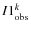 $I1_{\rm obs}^k$