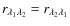 $r_{\lambda_1\lambda_2} = r_{\lambda_2\lambda_1}$
