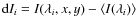${\rm d}I_i = I(\lambda_i,x,y)-\langle I(\lambda_i)\rangle$
