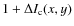 $1+ \Delta I_{\rm c}(x,y)$
