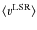 $\langle v^{\rm LSR} \rangle$