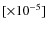 $[\times10^{-5}]$