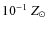 $10^{-1}~Z_{\odot}$