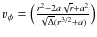 $v_\phi=\big(\frac{r^2-2a\sqrt{r}+a^2}{\sqrt{\Delta}(r^{3/2}+a)}\big)$