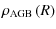 $\displaystyle \rho_{\rm AGB}\left(R\right)$