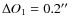 $\Delta
O_{\rm 1} = 0.2\hbox{$^{\prime\prime}$ }$
