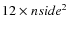 $12\times nside^2$