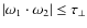 $\vert\omega_{1}
\cdot \omega_{2}\vert \leq \tau_{\perp}$