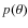 $p(\theta)$