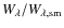 $W_{\lambda}/W_{\rm\lambda,sm}$