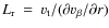$L_{\rm
r}~=~v_{\rm t}/(\partial v_{\beta}/\partial r)$