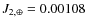 $J_{2,\oplus} = 0.00108$