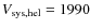 $V_{\rm sys, hel} = 1990$