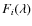 $F_i (\lambda)$