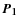 $\vec{P_1}$