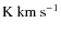 \ensuremath{{\rm K~km~s^{-1}}}