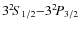 $3^2\!S_{1/2}{-}3^2\!P_{3/2}$