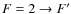 $F=2\rightarrow F'$