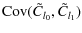 $\displaystyle {\rm Cov}(\tilde C_{l_0},\tilde C_{l_1})$