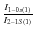 $\frac{I_{1-0s(1)}}{I_{2-1S(1)}}$