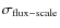 $\sigma_{\rm flux-scale}$