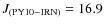 $J_{{\rm (PY10-IRN})}=16.9$