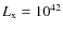 $L_{\rm x}=10^{42}$