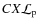 $CX\mathcal{L}_{\rm p}$