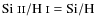 ${\rm Si~\mathsc{ii}}/{\rm H~\mathsc{i}} = {\rm Si/H}$