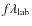 $f \lambda _{\rm lab}$