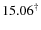$15.06^{\dag }$