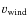 $v_{\rm wind}$