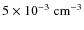 $5\times10^{-3}\ \rm {cm^{-3}}$