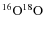$^{16}{\rm O}^{18}{\rm O}$