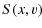 $\displaystyle %
S(x,v)\!$
