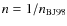$n=1/n_{\rm {BJ98}}$