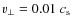 $v_\perp = 0.01 ~ c_{\rm s}$