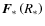 $\vec{F}_*\left(R_*\right)$