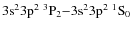 $\rm 3s^23p^2\ ^3P_2{-}3s^23p^2\ ^1S_0$