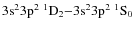 $\rm 3s^23p^2\ ^1D_2{-}3s^23p^2\ ^1S_0$