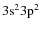 $\rm 3s^23p^2$